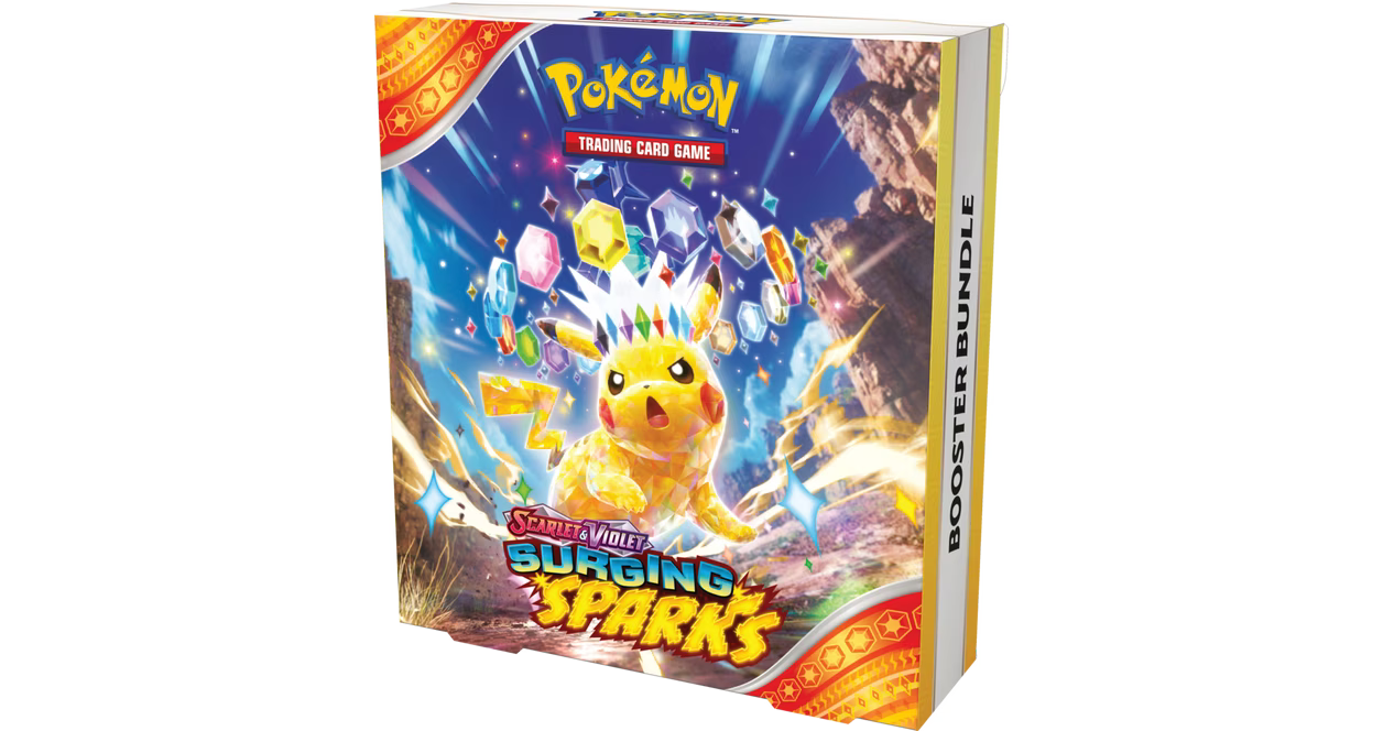 Pokemon Trading Card Game: Scarlet and Violet Surging Sparks Booster Bundle