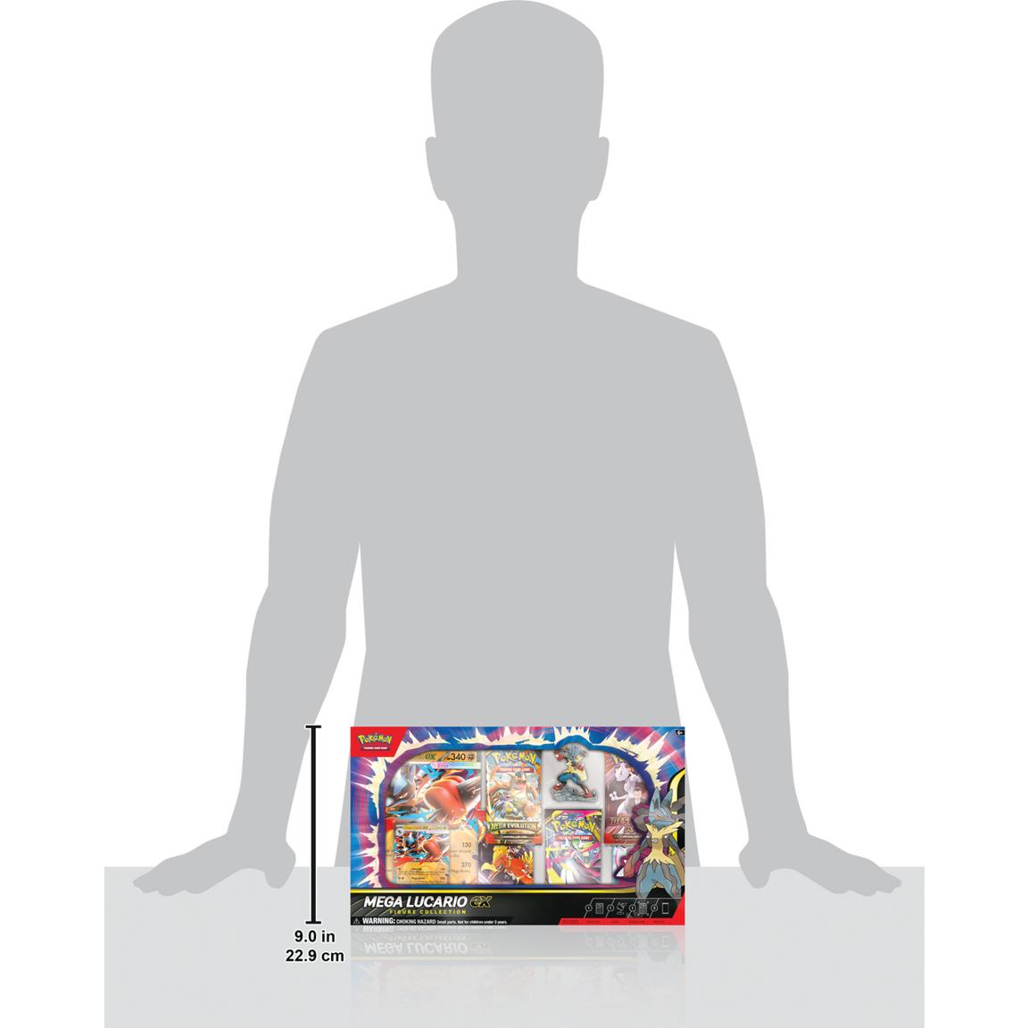 Pokemon Trading Card Game: Mega Lucario ex Figure Collection