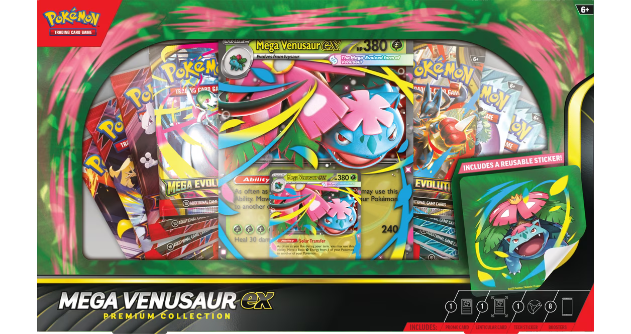 Pokemon Trading Card Game: Mega Venusaur ex Premium Collection