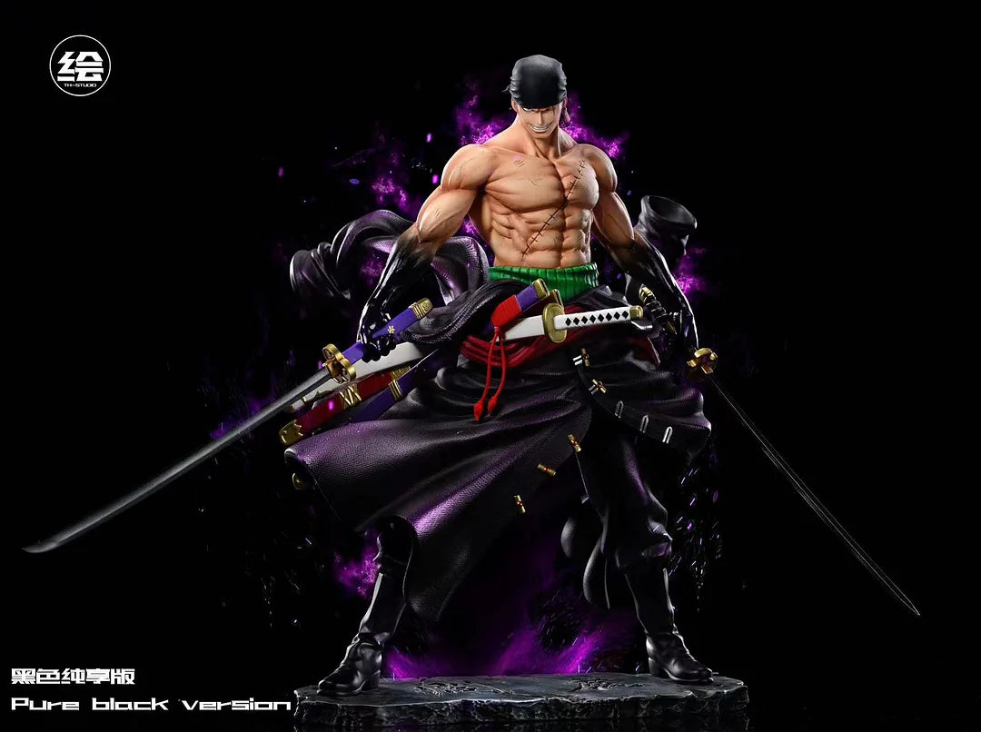 T-H Studios Enma Befall Roronoa Zoro with LED - ONE PIECE Resin Statue - T-H Studios