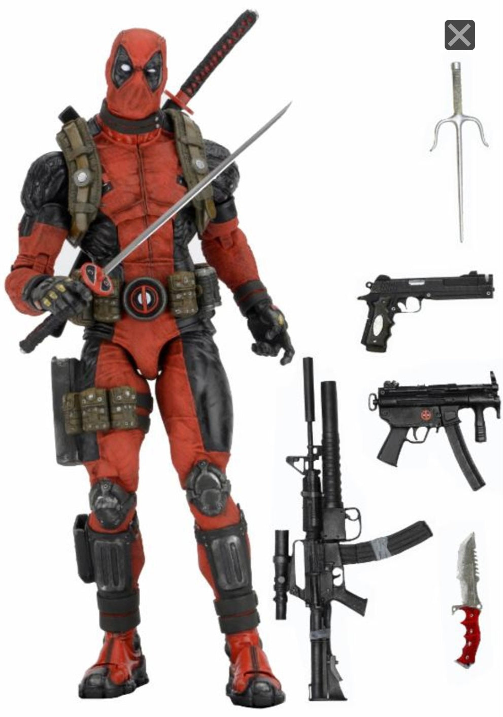 NECA Deadpool 1/4 scale Action Figure