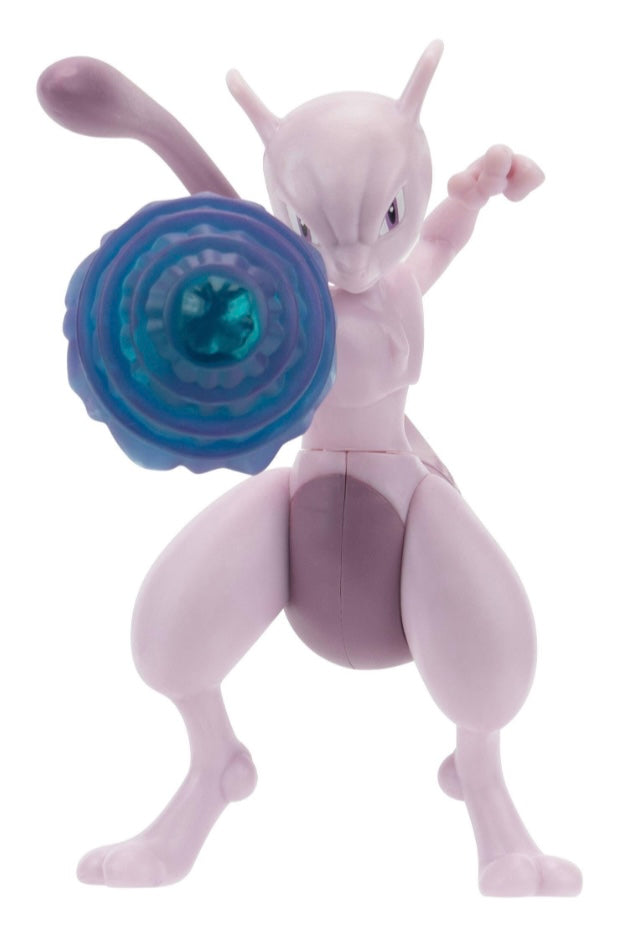 Pokemon Mewtwo Battle Feature Figure Deluxe Action