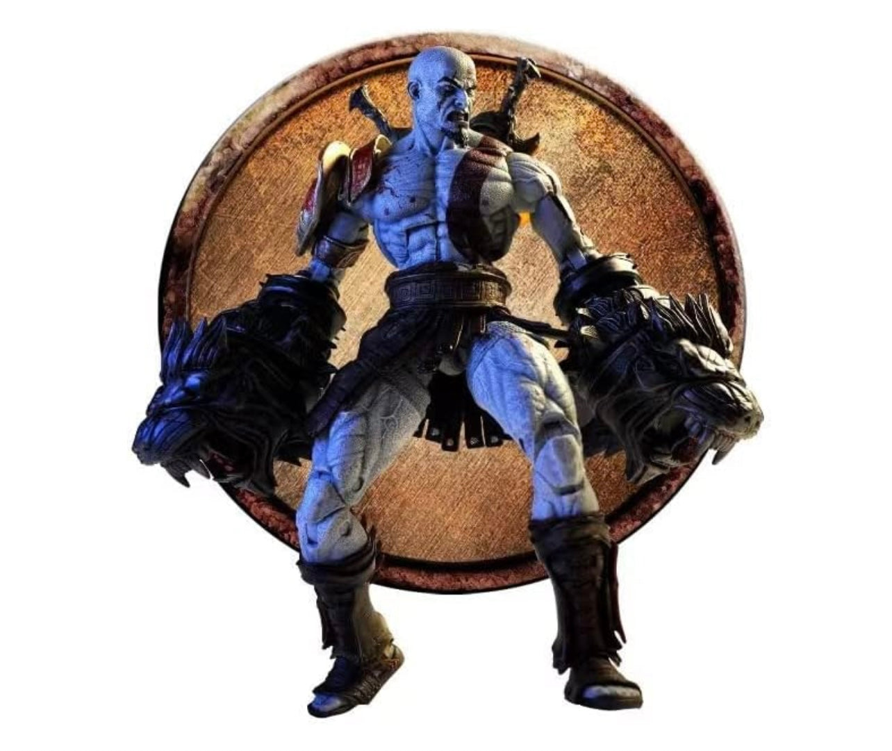 God of War 3 Ultimate Kratos Action Figure Soul of Sparta (7.87" Scale)