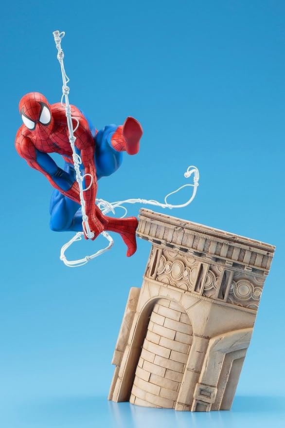 Kotobukiya Marvel Universe Spider-Man Webslinger Artfx Statue Collectible Figure