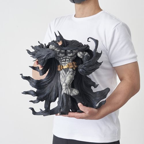 DC Batman Hard Black Version Sofbinal 14-Inch Vinyl Statue - Previews Exclusive