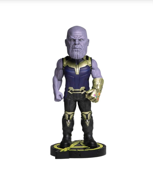 NECA Thanos Head Knocker Resin Statue Avengers Infinity War Bobblehead Marvel