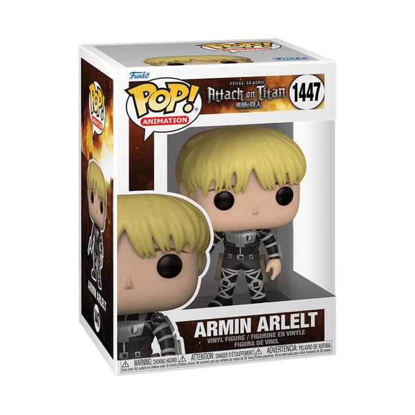 Attack on Titan Armin Arlelt Funko Pop! Vinyl Figure #1447