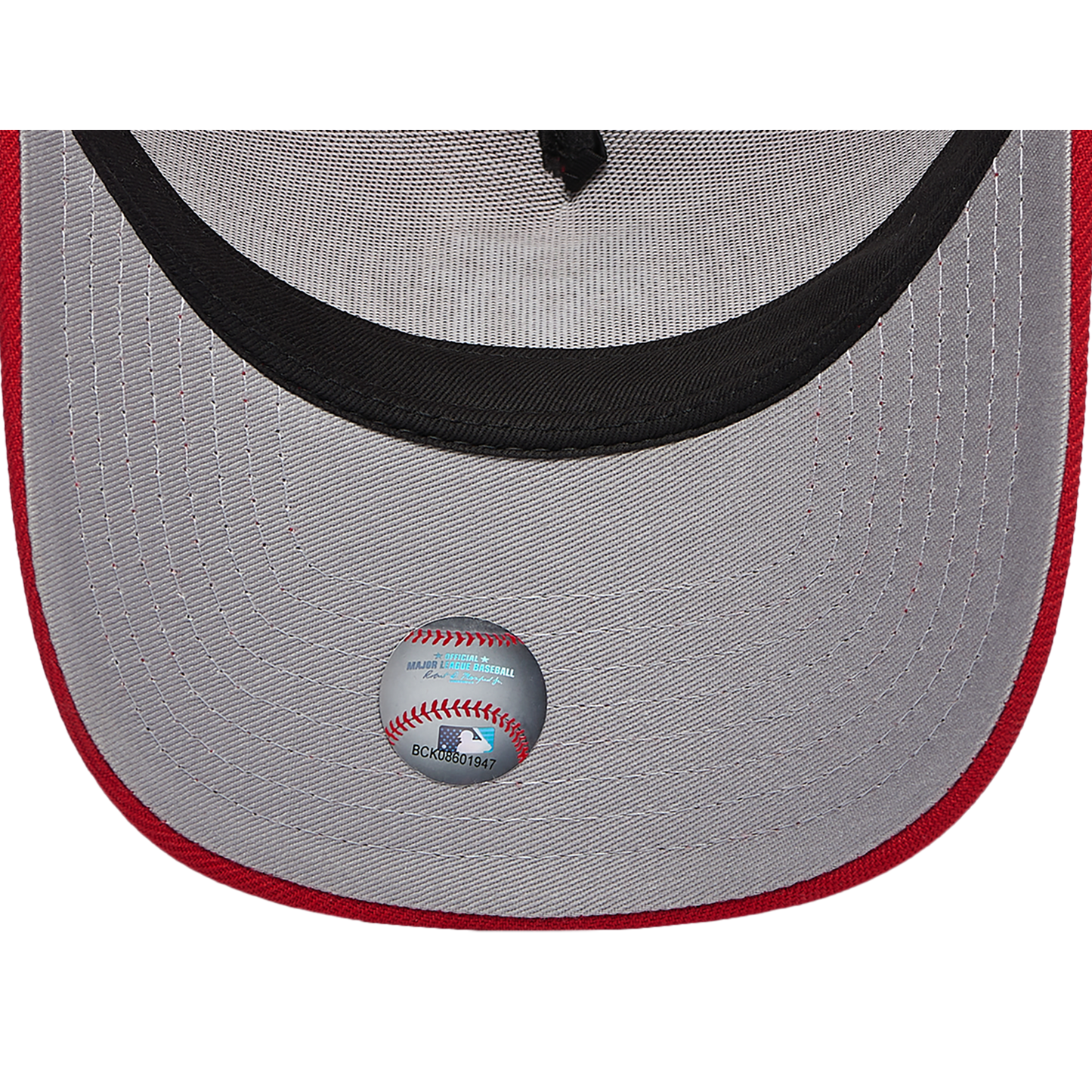 New Era Dodgers A Frame Upside LA Adjustable Cap Red/White