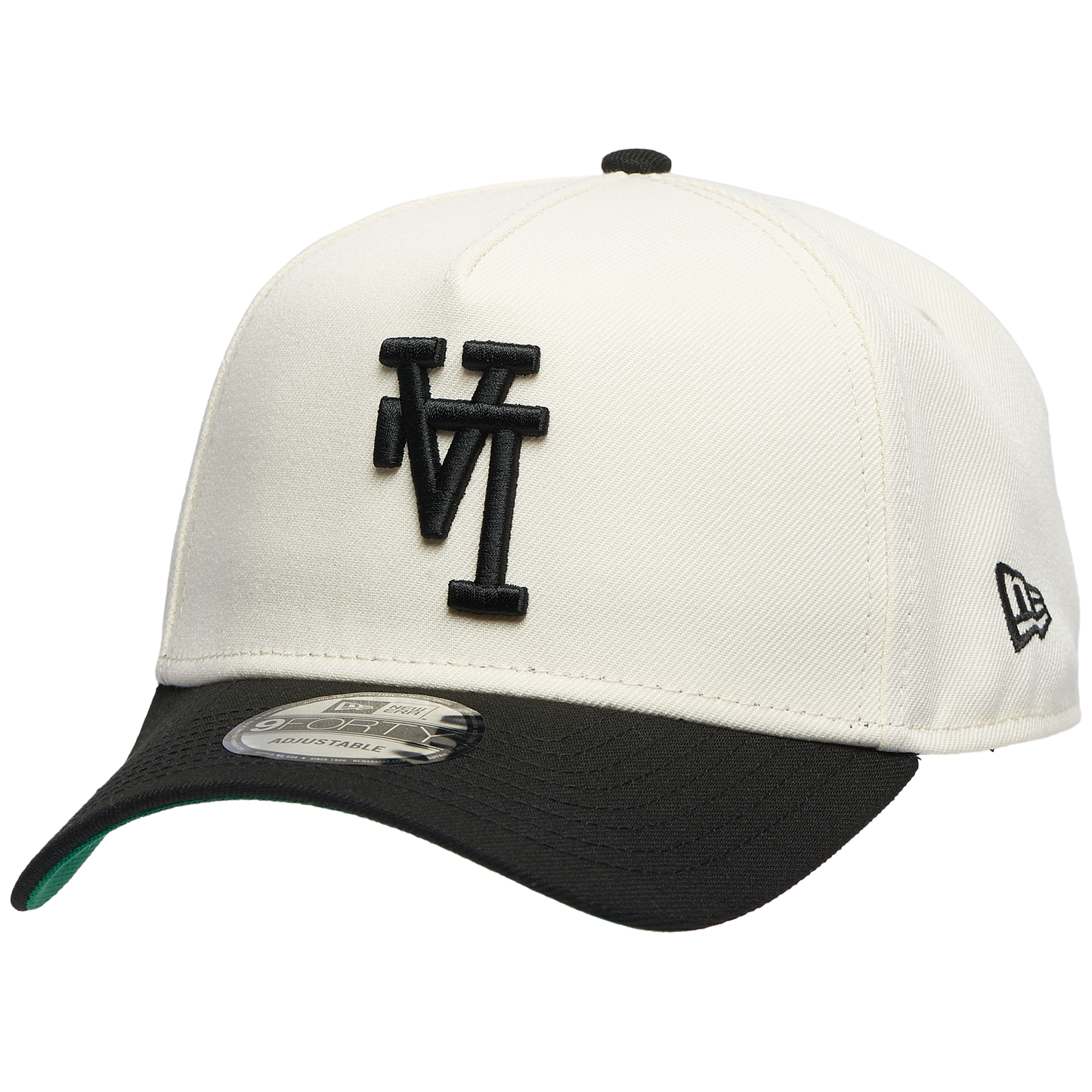 New Era Dodgers A Frame Upside Two Tone Adjustable Cap White/Black