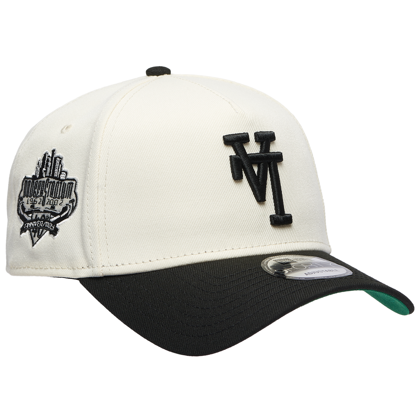 New Era Dodgers A Frame Upside Two Tone Adjustable Cap White/Black