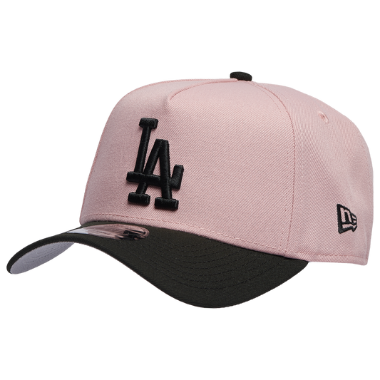 New Era Los Angeles Dodgers 9FORTY A-Frame Cap Pink Rouge/Black