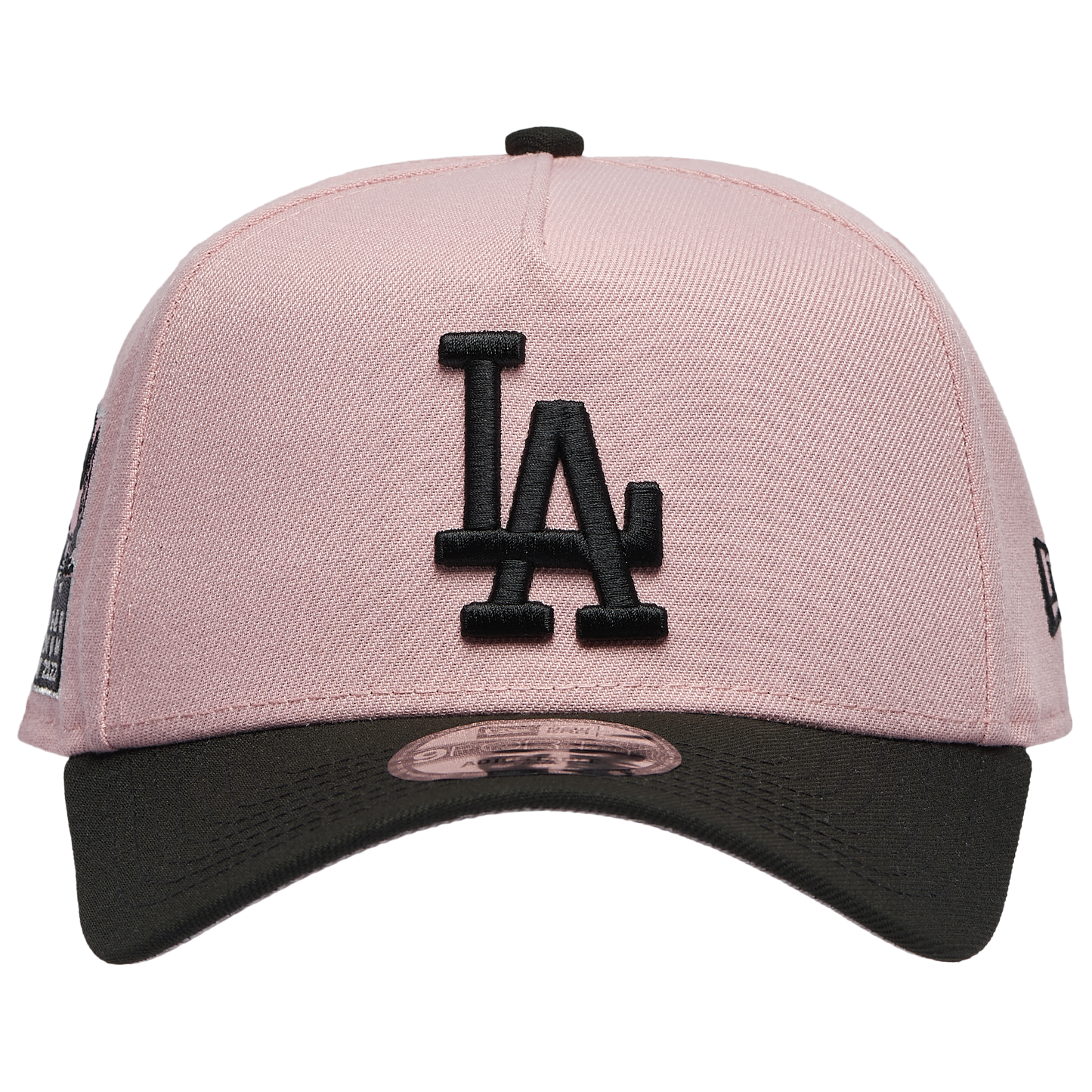 New Era Los Angeles Dodgers 9FORTY A-Frame Cap Pink Rouge/Black