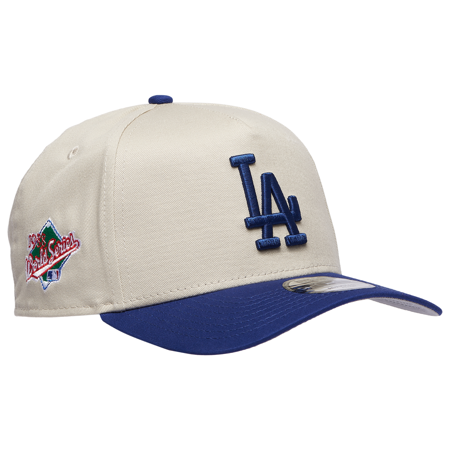 New Era Dodgers 940 A Frame World Series Cap Multi/Stone