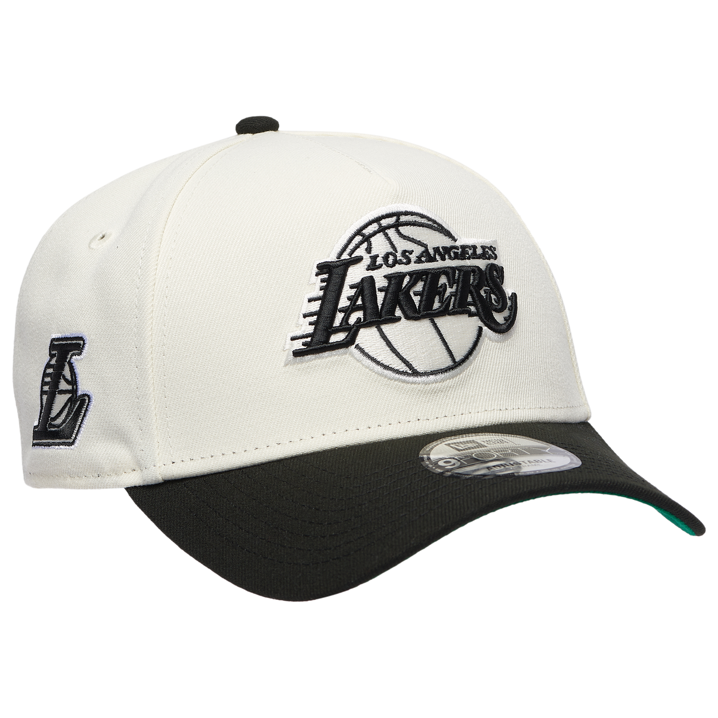 New Era Lakers 940 A Frame Cap Chrome/Black