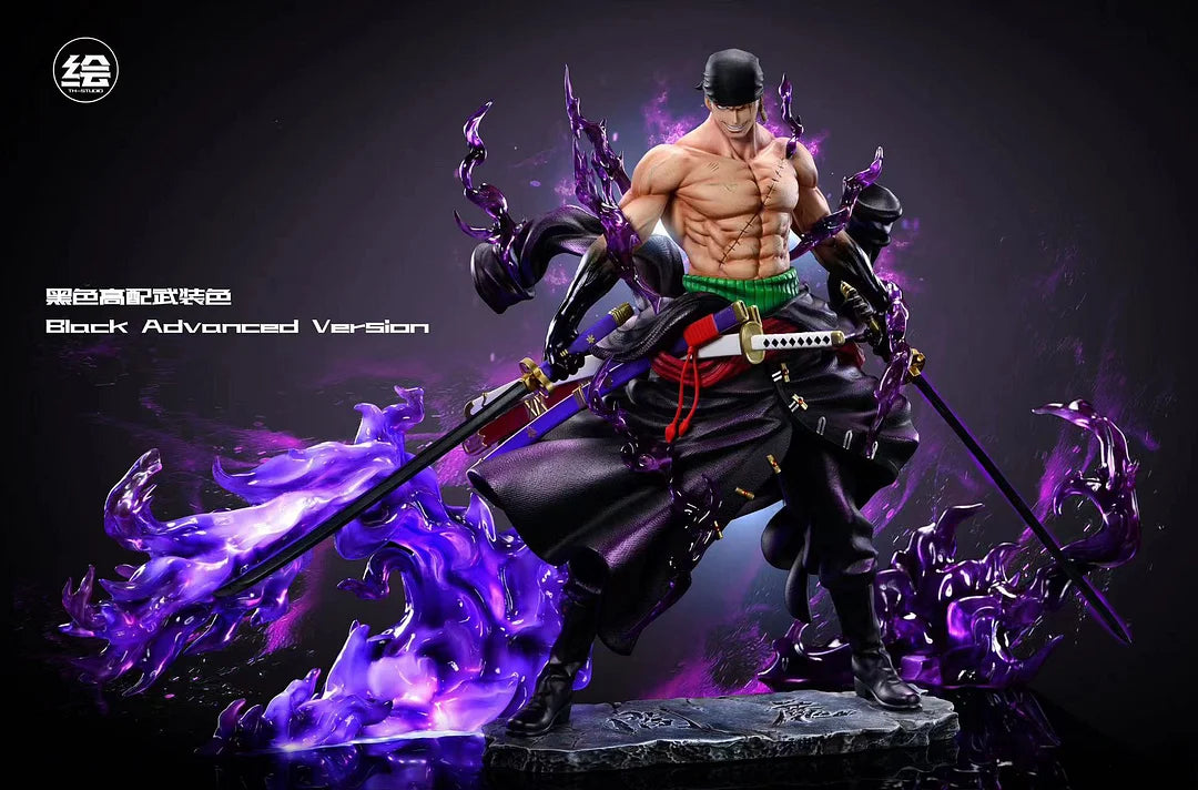 T-H Studios Enma Befall Roronoa Zoro with LED - ONE PIECE Resin Statue - T-H Studios