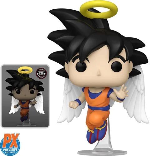 Dragon Ball Z Goku with Wings Funko Pop! Vinyl Figure #1430 - Previews Exclusive CHASE BUNDLE