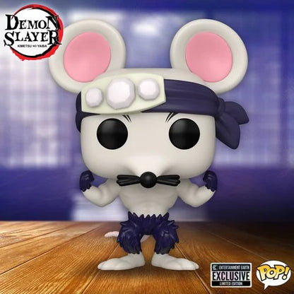 Demon Slayer Muscle Mouse Funko Pop! Vinyl Figure #1536 - Entertainment Earth Exclusive