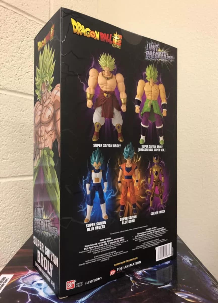 BANDAI Dragon Ball Super BROLY 13” Figure Limit Breaker Series (Dragon Ball Super Version)