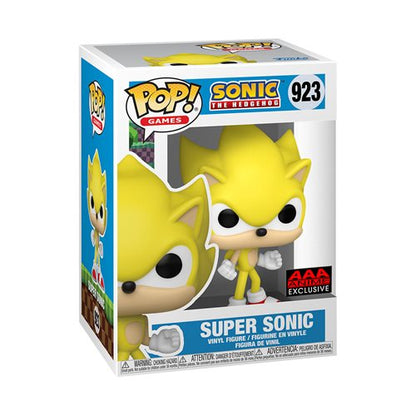 Pre-Order Sonic the Hedgehog Super Sonic Funko Pop! Vinyl Figure #923 - AAA Anime Exclusive CHASE (SRP 4,000)