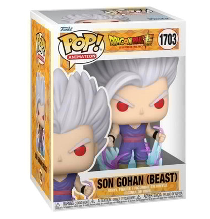 Dragon Ball Super: Super Hero Son Gohan (Beast) Funko Pop! Vinyl Figure #1703