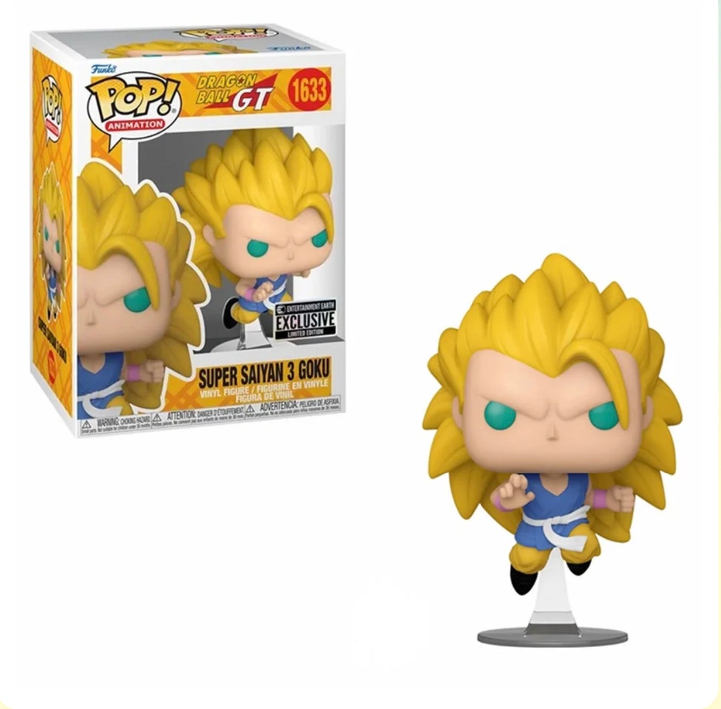 Super Saiyan 3 Goku Entertainment Earth Exclusive Funko Pop! Vinyl figure! #1633