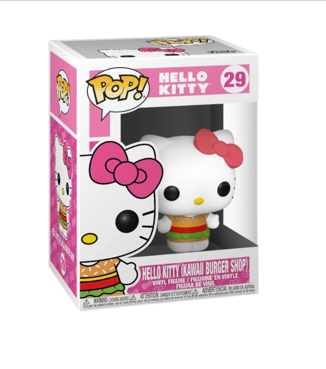 Hello Kitty (Kawaii Burger Shop) Funko Pop! Vinyl figure! #29