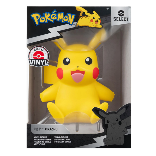 Pokemon Select Deluxe Vinyl Pikachu Series 1 8-inch Figure Jazwares