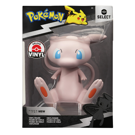 Pokemon Mew Select Vinyl Figure - 4-Inch Figure Made from Vinyl
