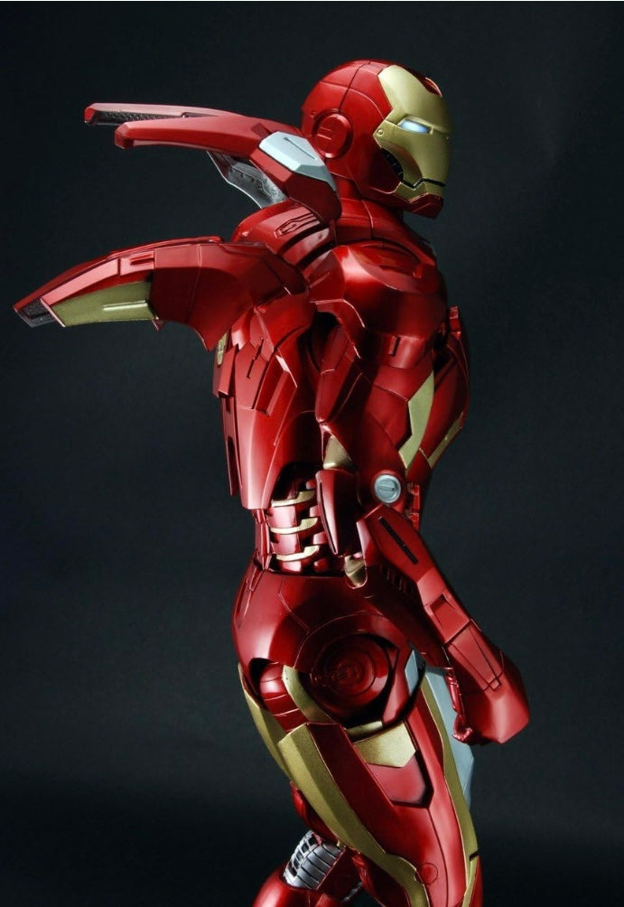 NECA Avengers Iron Man 18 Action Figure, Scale 1:4