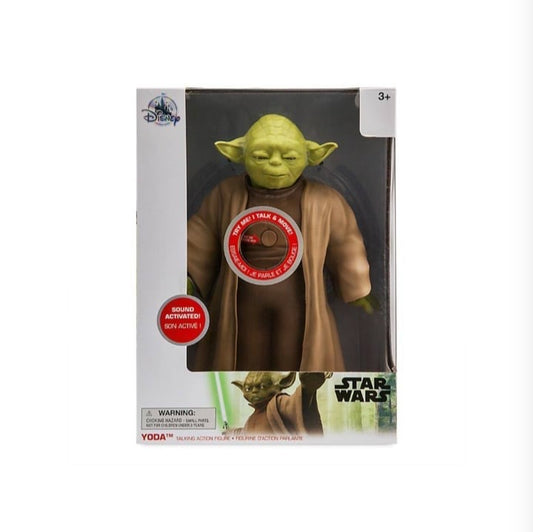 Disney Star Wars Yoda with Lightsaber Talking Action Figure 9inch