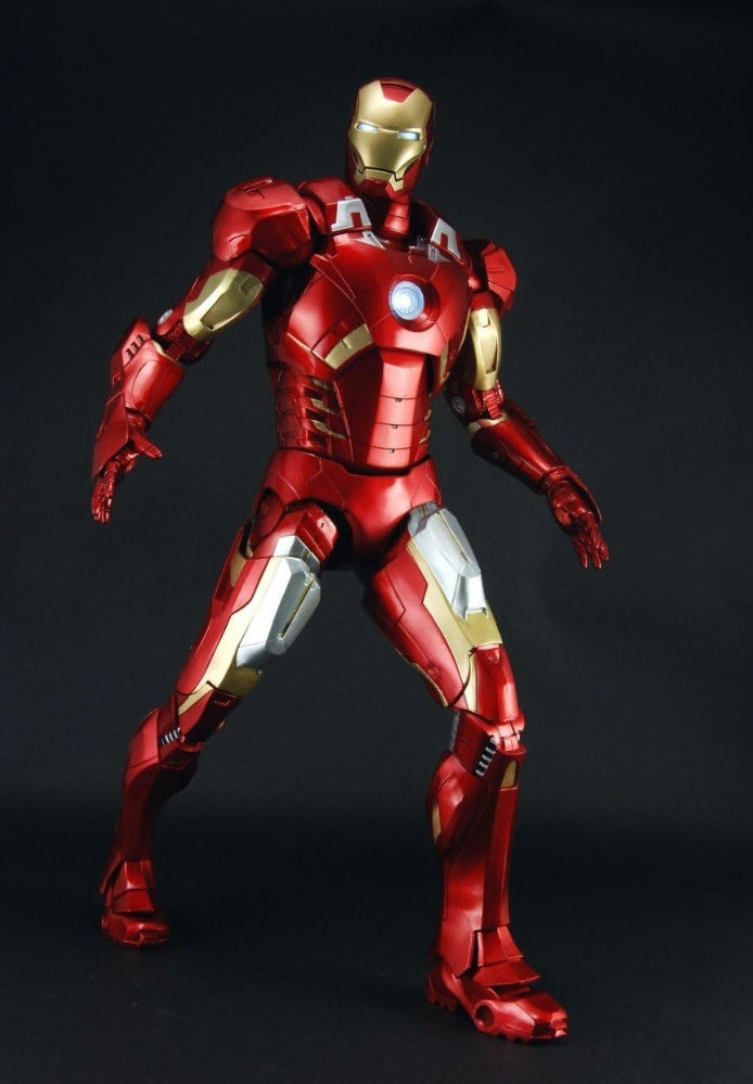 NECA Avengers Iron Man 18 Action Figure, Scale 1:4