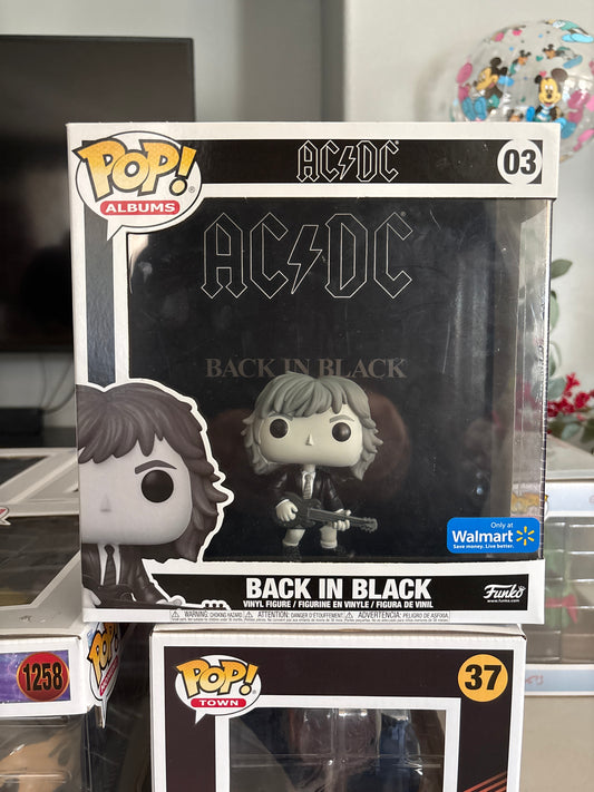 Back in Black Album Cover Walmart Exclusive