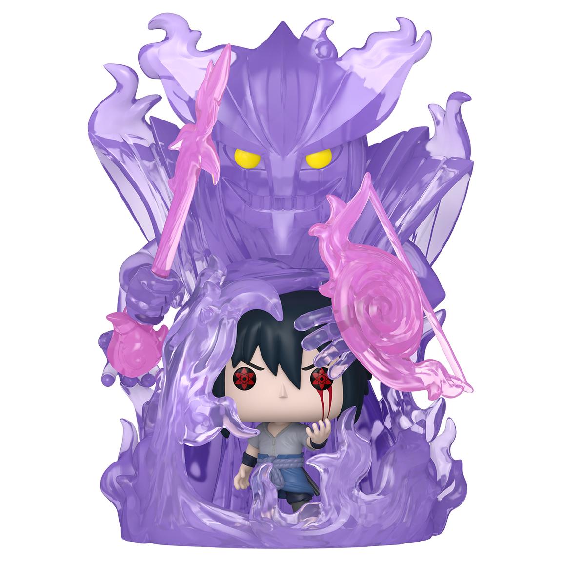 Funko POP! Moments: Naruto Shippuden Sasuke (Susano'o) 8.8-in Vinyl Figure GameStop Exclusive, Not Mint