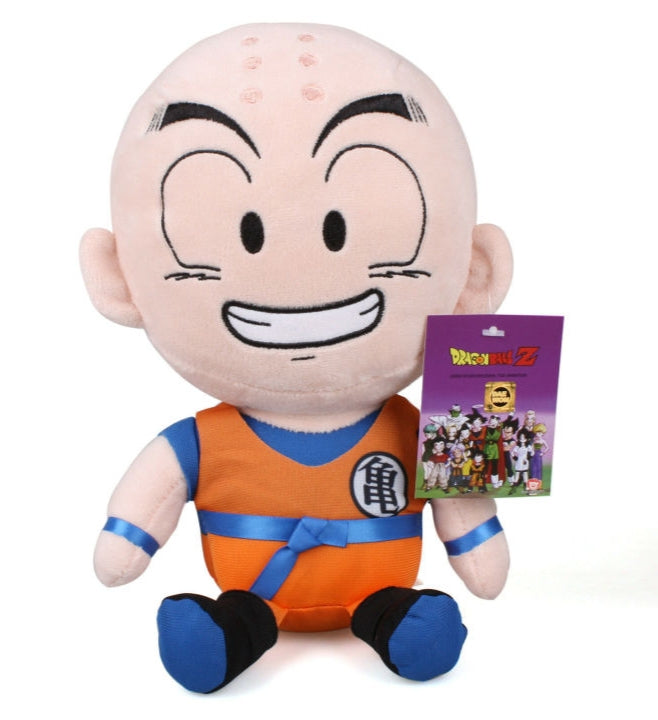 Dragon Ball Z Krillin Kuririn Plush 12" Stuffed Figure Toy