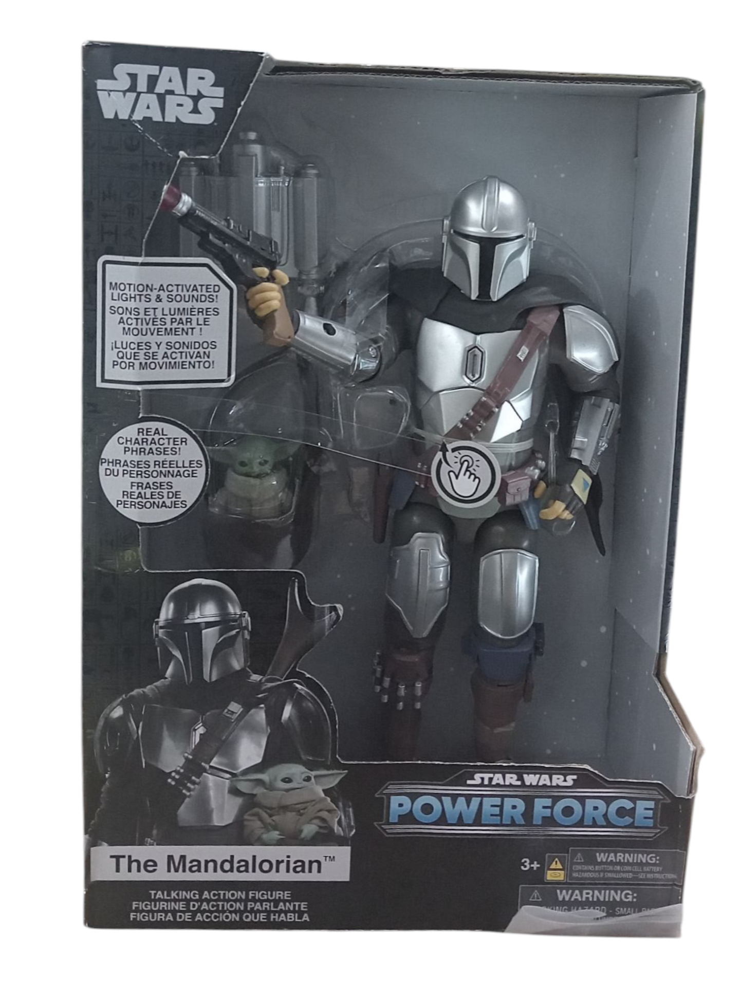 Star Wars Power Force The Mandalorian Talking Figure