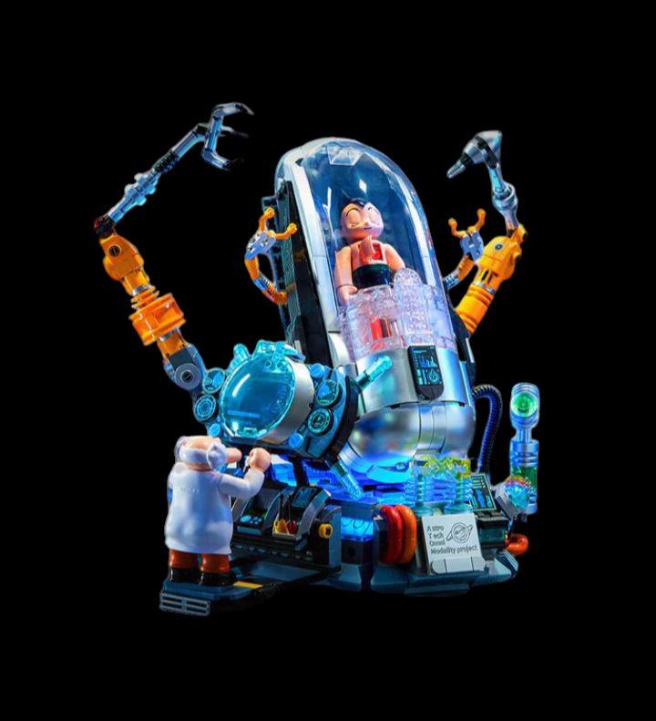 Pantasy: Astro Boy Awakening Moment 1410 Piece Building Block Set - Previews Exclusive