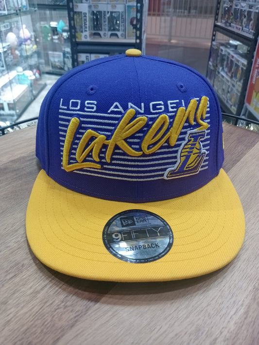 New Era, 9Fifty SnapBack Hat, Los Angeles Lakers