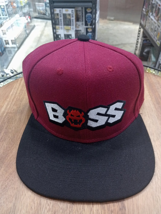 Super Mario Bawser Boss Nintendo Snapback Hat