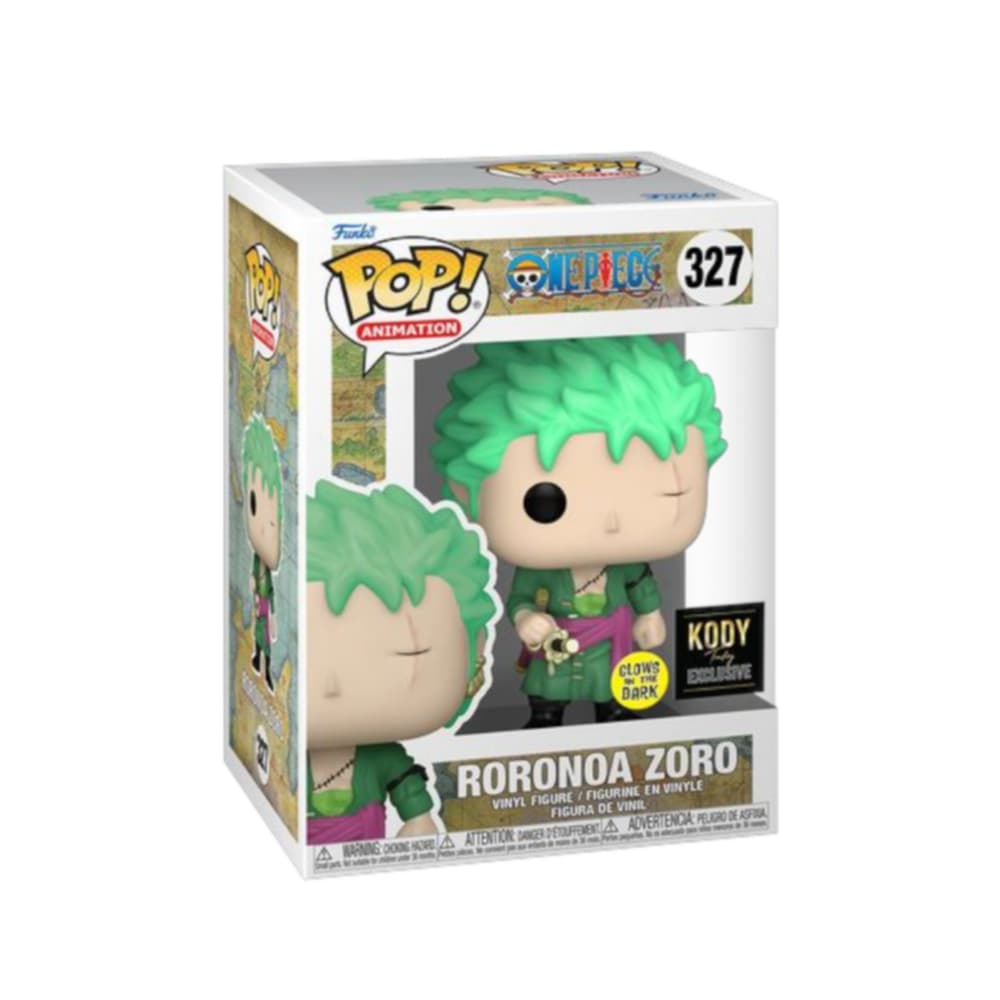 One Piece Roronoa Zoro Glow in the dark Kody Trading Exclusives