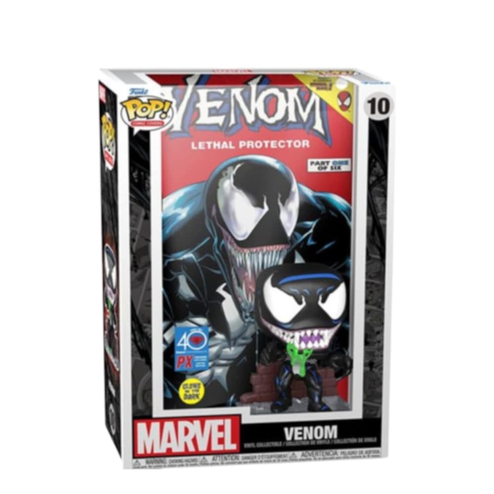 Pop! Comic Cover: Marvel Venom Lethal Protector Glow in The Dark