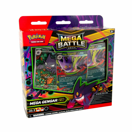 Pokemon TCG Mega Battle Deck Mega Gengar EX Factory