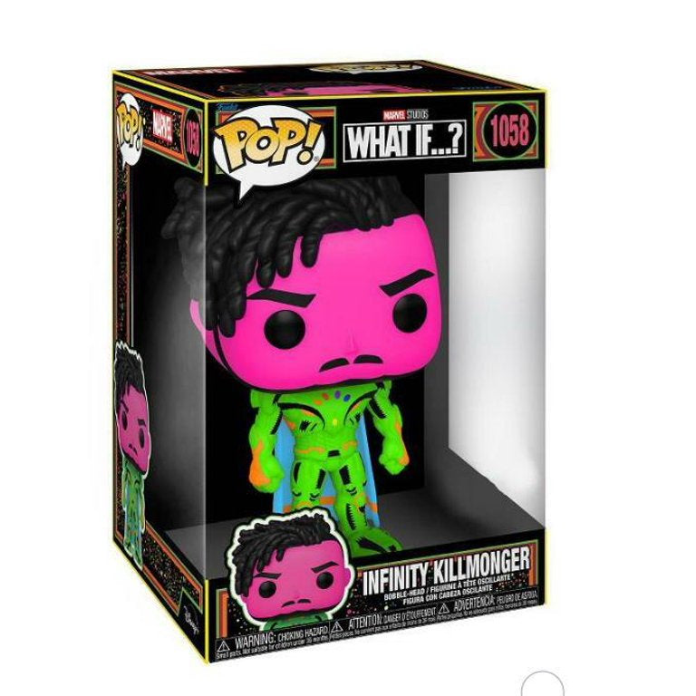 Pop Jumbo! Black Light Infinity Killmonger Target Exclusive