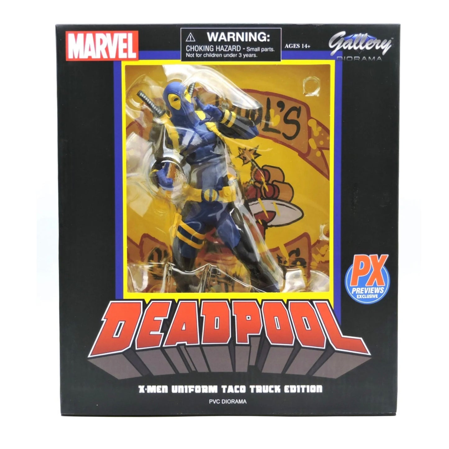 Marvel Gallery: X-men Uniform Taco Truck Deadpool PVC Diorama Figure