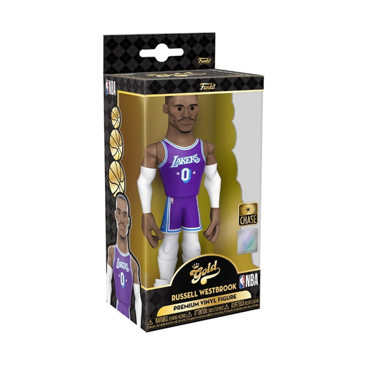 Pop gold! NBA lakers Russel Westbrook (Purple Jersey)