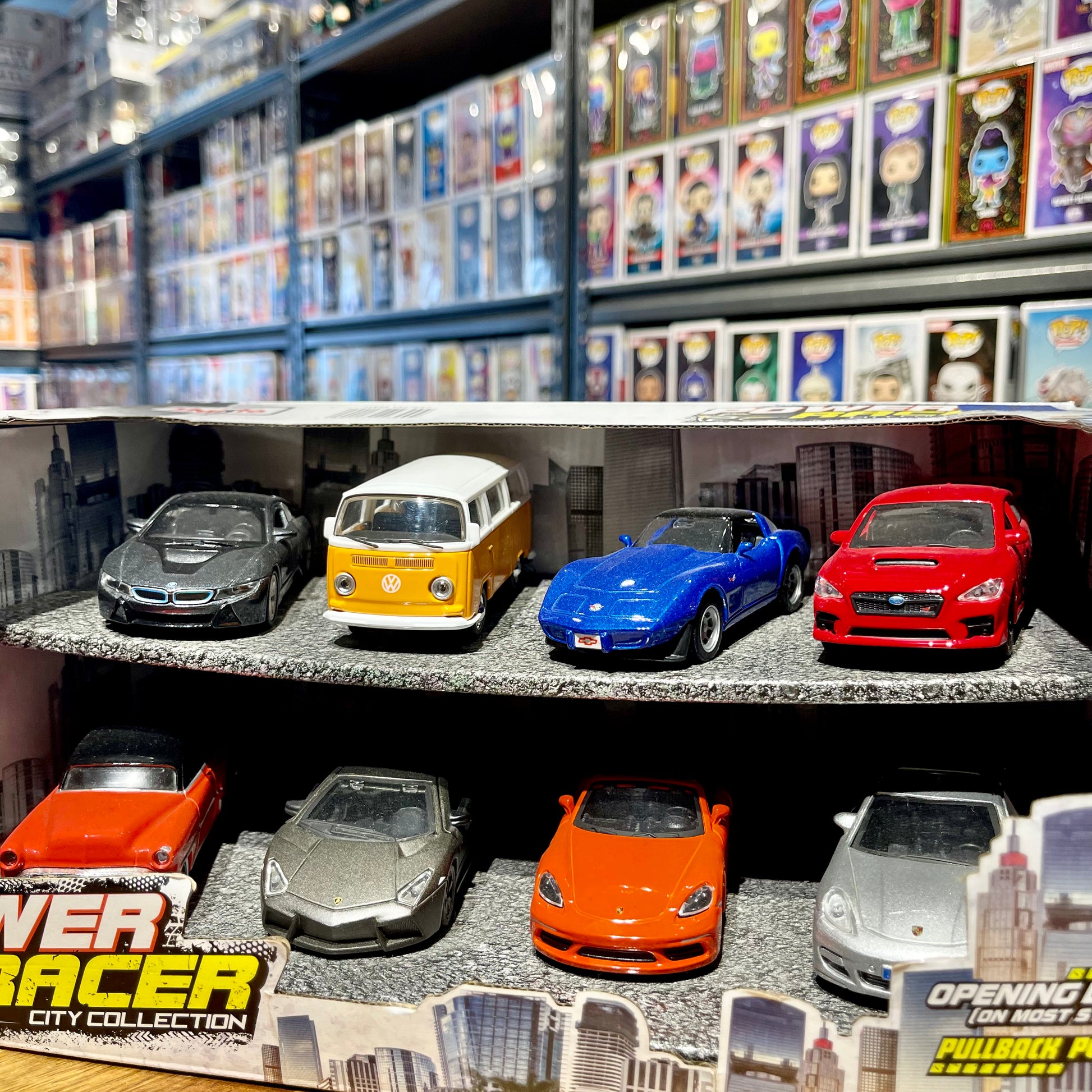 Maisto: Power Racer City Collection (8-Pack) – 313 Figs and Toys