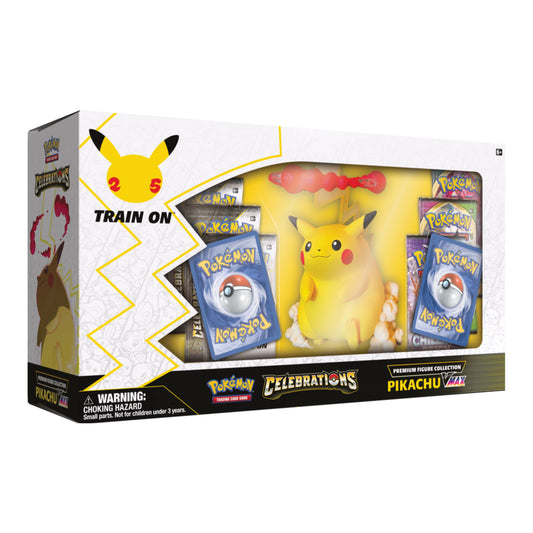 Pokemon TCG: Celebrations Premium Figure Collection—Pikachu VMAX