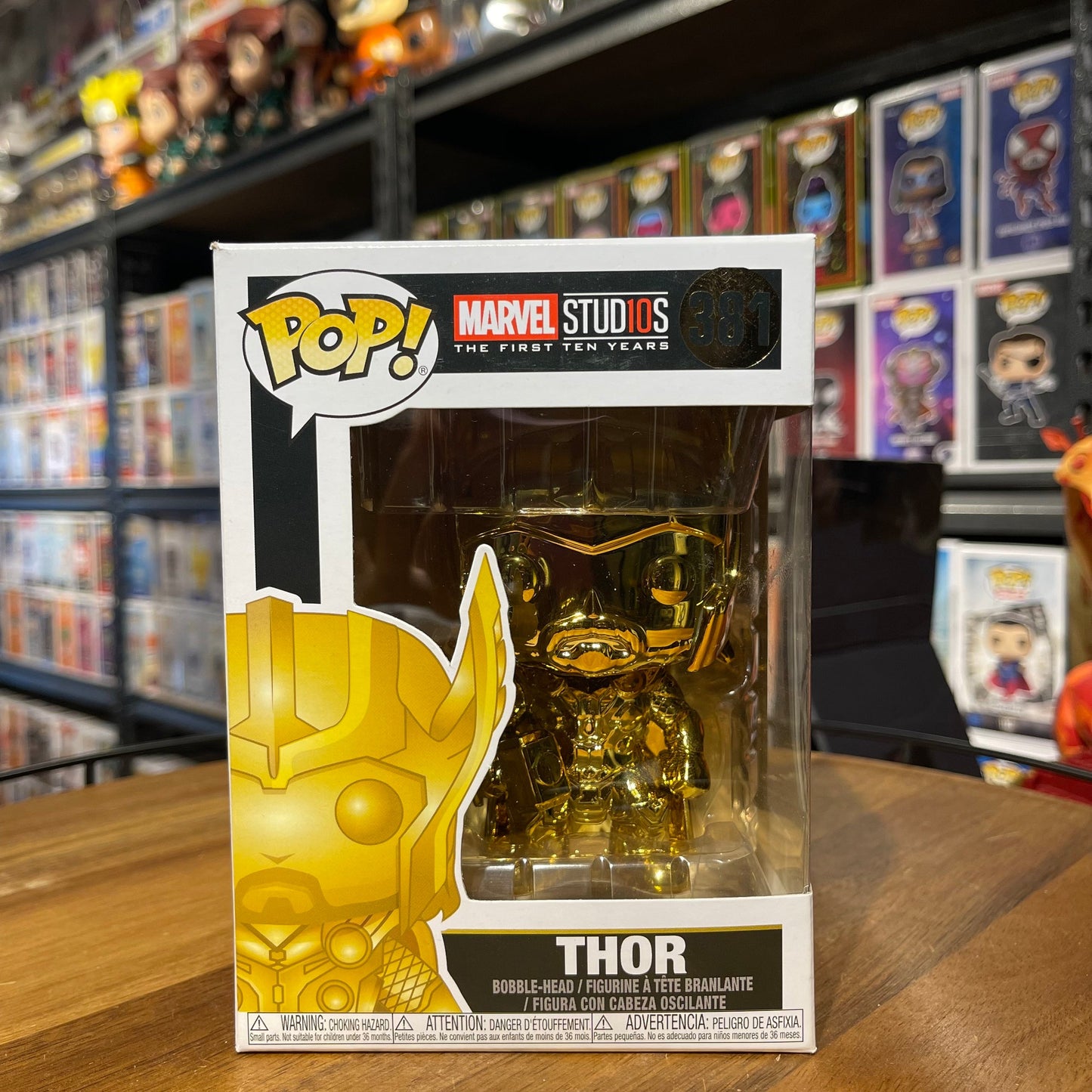 Pop! Marvel Studios - Thor (GoldChrome)