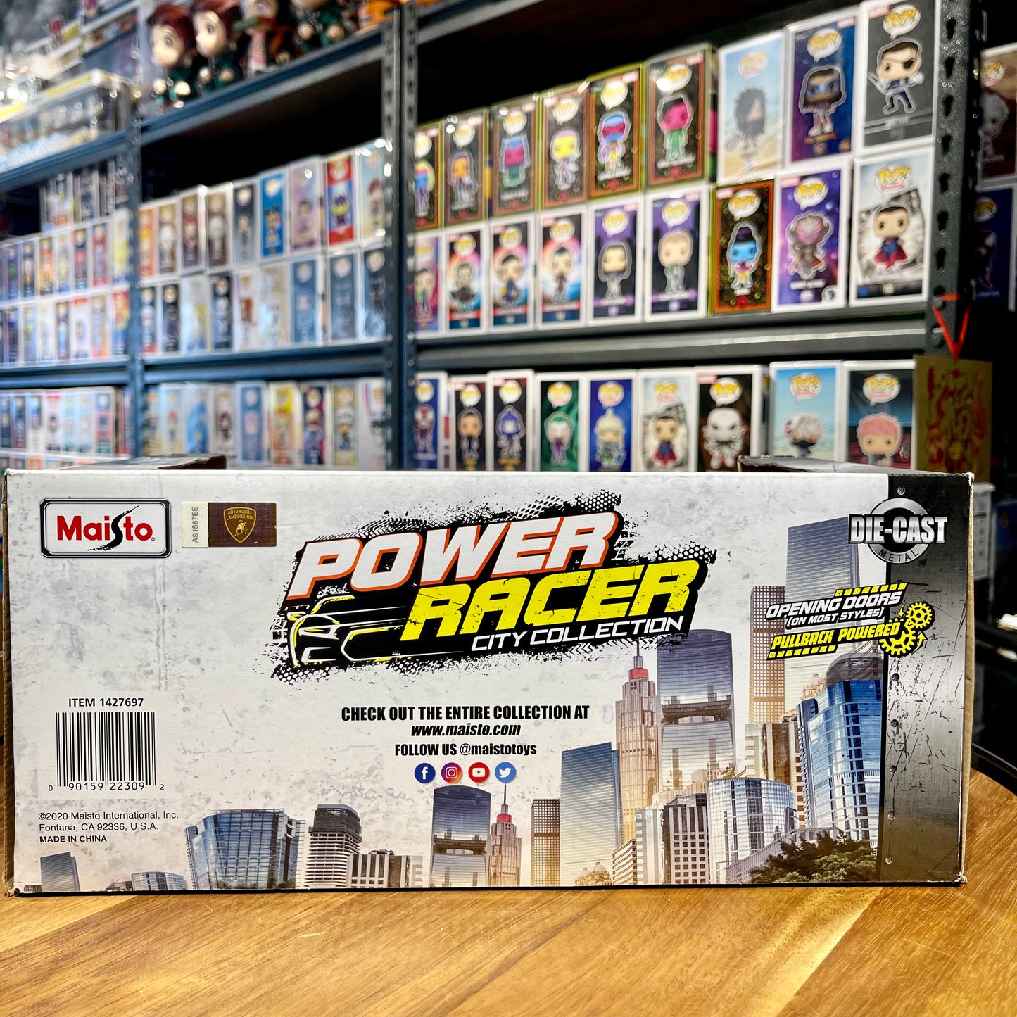 Maisto: Power Racer City Collection (8-Pack)