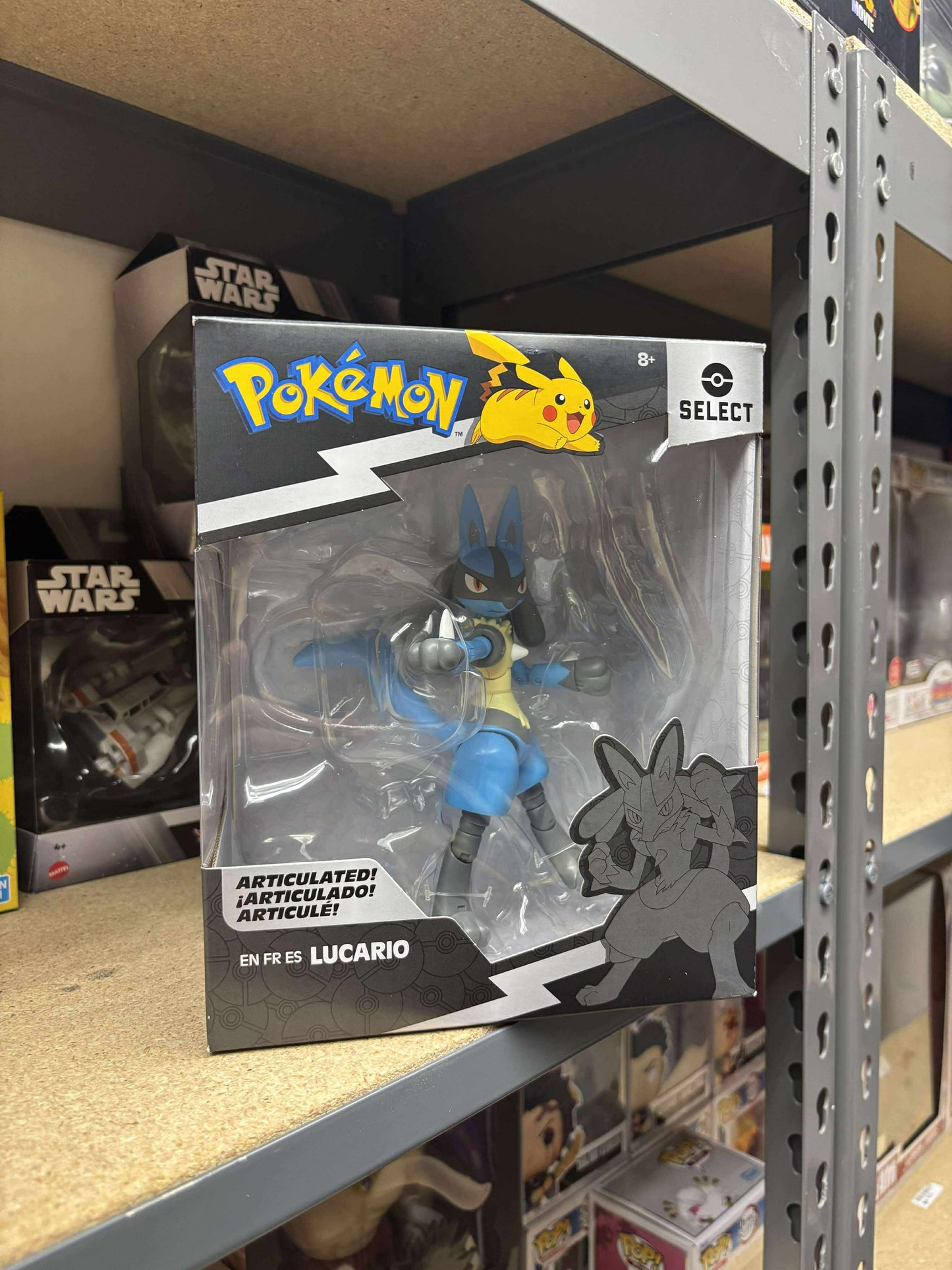 Pokémon Select Series 2 Lucario 6-inch Super-Articulated Figure