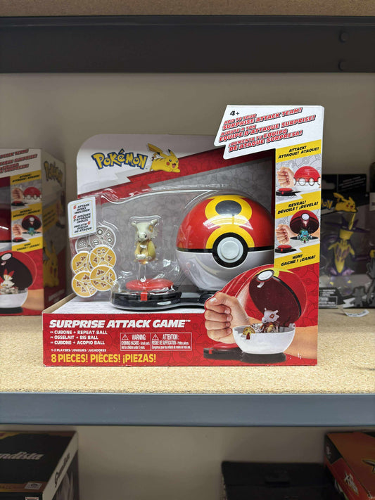 Pokémon Surprise Attack Game – Cubone & Repeat Ball – Battle Game Set New Sealed
